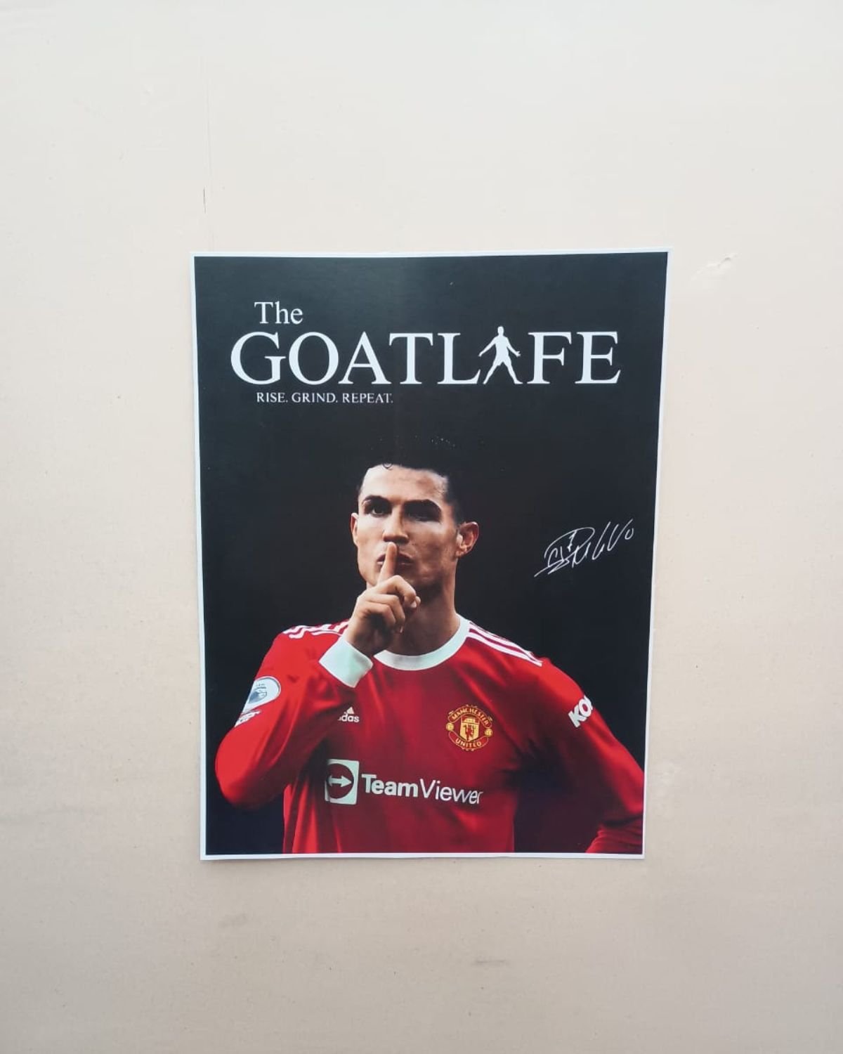 ronaldo the goat life poster ronaldo the goat life poster