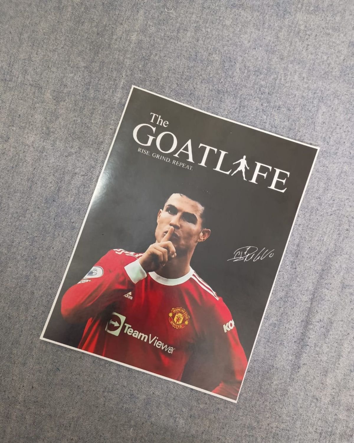 ronaldo the goat life poster ronaldo the goat life poster